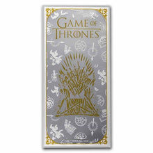 Load image into Gallery viewer, Game of Thrones Samoa 3 gram Silver Note | Zion Metals