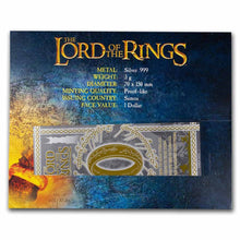 Load image into Gallery viewer, The Lord of the Rings Samoa 3 gram Silver Note | Zion Metals