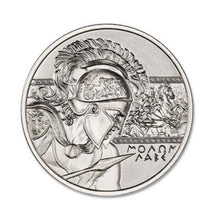 Load image into Gallery viewer, 1 oz Molon Labe Silver Round Type I | Zion Metals