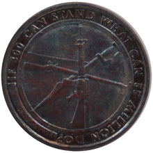 Load image into Gallery viewer, 1/10 oz .999 silver sentinel 2nd amendment 300 spartan tsp long live the republic Toned | Zion Metals