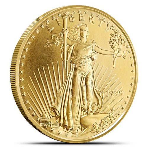 1999 1 oz American Gold Eagle BU - Zion Metals
