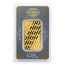 Load image into Gallery viewer, 1 oz Asahi Gold Bar (New w/ Assay) - Zion Metals
