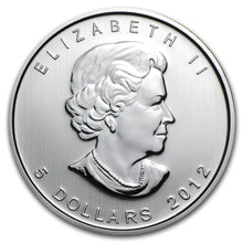 Load image into Gallery viewer, 2012 Canada 1 oz Silver Wildlife Series Cougar
