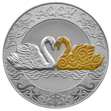 Load image into Gallery viewer, 2021 Kazakhstan 1 oz Silver Swan Aqqu Coin - Zion Metals
