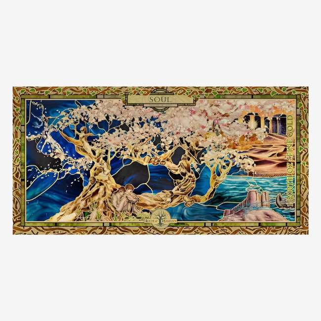 2022 Cook Islands SOUL Threads of Light 24k Gold Note