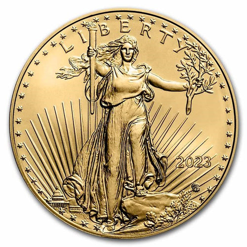 2023 1 oz American Gold Eagle BU - Zion Metals