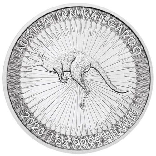 2023 1 oz Australian Silver Kangaroo Coin (BU) - Zion Metals