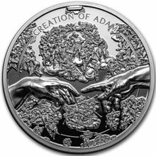Load image into Gallery viewer, 2023 Cook Islands 1 oz Antique Silver X-Ray: Creation of Adam - Zion Metals
