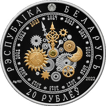 Load image into Gallery viewer, 2022 Belarus Year of the Rabbit Silver Coin | Zion Metals
