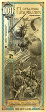 Load image into Gallery viewer, 100 Oklahoma Goldback - Aurum Gold Note (24k)
