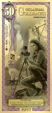 Load image into Gallery viewer, 50 Oklahoma Goldback - Aurum Gold Note (24k)
