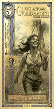 Load image into Gallery viewer, 5 Oklahoma Goldback - Aurum Gold Note (24k)
