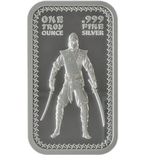 Load image into Gallery viewer, Ninja Warrior - 1 oz Silver Bar - Zion Metals
