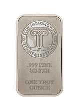 Load image into Gallery viewer, MOLON LABE 1 oz Silver Bar
