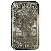 Load image into Gallery viewer, Atlantis Poseidon 1oz Silver Bar - Mythical Cities Series (.999 Pure)
