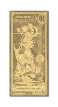 Load image into Gallery viewer, 10 South Dakota Goldback (5 Pack) - Aurum Gold Note (24k) - Zion Metals
