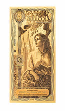 Load image into Gallery viewer, 5 Utah Goldback - Aurum Gold Note (24k)
