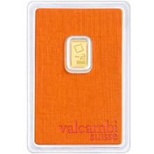 Load image into Gallery viewer, 1 Gram Valcambi Gold Bar - in Assay-ZM
