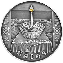 Load image into Gallery viewer, 2005 Belarus Bagach Festivals and Rites Silver Coin | ZM | Zion Metals
