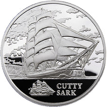 Load image into Gallery viewer, 2011 Belarus Cutty Sark Ships Hologramm Silver Coin | ZM | Zion Metals
