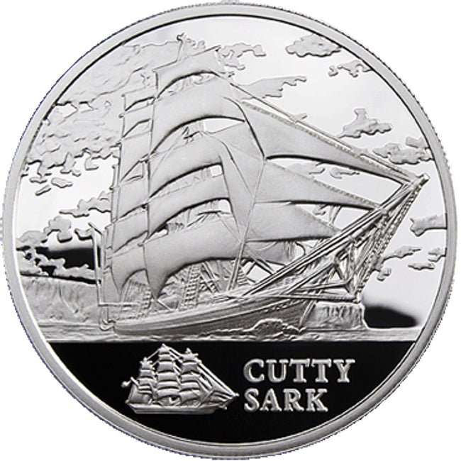 2011 Belarus Cutty Sark Ships Hologramm Silver Coin | ZM | Zion Metals