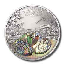 Load image into Gallery viewer, 2011 Cameroon L’Amour toujours Love Forever Hologram Proof Silver Coin - Zion Metals
