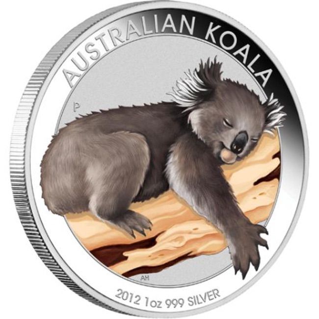 2012 Australian Outback – Koala 1oz Silver Coin ANA Coin Show Special | ZM | Zionmetals