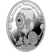 Load image into Gallery viewer, 2012 Niue $1 Cockerel Egg - Imperial Faberge Eggs Proof Silver Coin - Zion Metals
