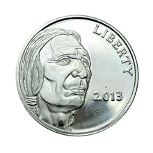 Load image into Gallery viewer, 2013 AMERICAN BUFFALO INDIAN HEAD SILVER 1 OZ .999 ROUND TONED - Zion Metals
