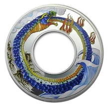 Load image into Gallery viewer, 2013 Tokelau INFINITY SNAKE Lunar Year 2 Oz Silver Coin | ZM | Zion Metals
