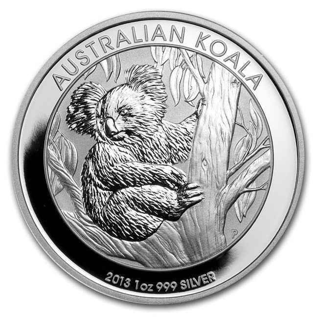 2013 Australia 1 oz Silver Koala BU - ZM