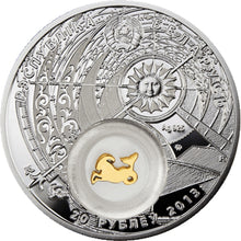 Load image into Gallery viewer, 2013 Belarus Zodiac Capricorn Proof Finish Silver Coin | ZM | Zion Metals
