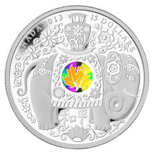 Load image into Gallery viewer, 2013 Canada 1 oz Silver $15 Maple of Peace (Hologram) | ZM | Zion Metals
