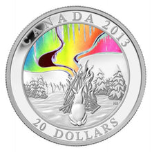 Load image into Gallery viewer, 2013 Canada Story of the Northern Lights The Great Hare Silver Coin | ZM | Zion Metals
