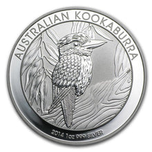 Load image into Gallery viewer, 2014 Australia 1 oz Silver Kookaburra BU | Zion Metals
