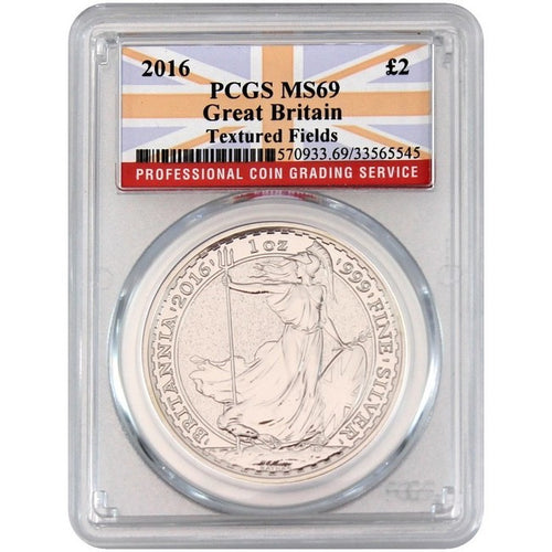 2016 1 oz Great Britain (Britannia) BU PCGS MS69 - ZM