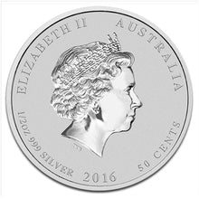 Load image into Gallery viewer, 2016 Australia Year of the Monkey 1/2 oz Silver BU (Series II) | Zion Metals
