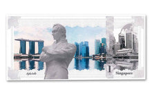 Load image into Gallery viewer, 2017 Cook Islands 1 Dollar 5 gram Silver Singapore Skyline Dollar Note - ZM
