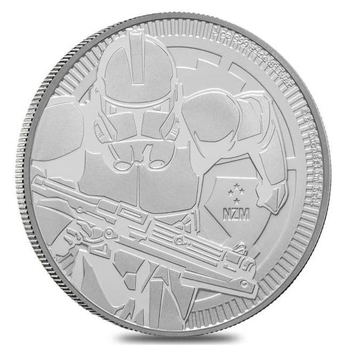 2019 1 oz Niue Silver Star Wars Clone Trooper Coin (BU) - ZM