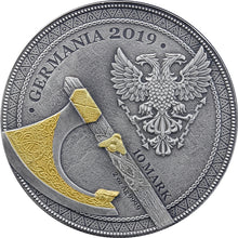 Load image into Gallery viewer, 2019 Germania Mint Warriors: Berserk 2 oz Silver | ZM | Zion Metals
