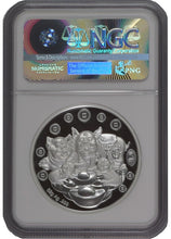 Load image into Gallery viewer, 2019 China Lunar Panda Pig Silver Proof Shenyang Mint NGC 70 - Zion Metals
