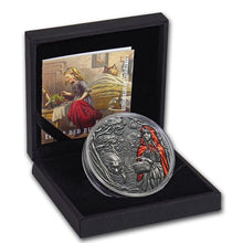 Load image into Gallery viewer, 2019 Cook Islands 3 oz Silver Fairy Tales: Little Red Riding Hood Box | ZM | Zion Metals
