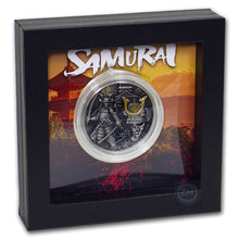 Load image into Gallery viewer, 2019 Niue 2 oz Silver Antique Samurai Warriors - ZM
