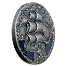 Load image into Gallery viewer, 2019 Republic of Cameroon 2 oz Silver Queen Anne&#39;s Revenge - ZM
