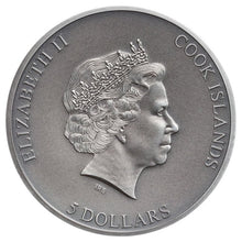 Load image into Gallery viewer, 2019 Cook Islands Trapped $5 Silver coin with Box - Zion Metals
