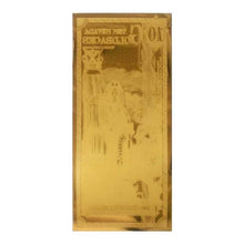 Load image into Gallery viewer, 10 Nevada Goldback (2020) - Aurum Gold Note (24k) - Zion Metals
