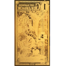 Load image into Gallery viewer, 1 New Hampshire Goldback (2020) - Aurum Gold Note (24k) - Zion Metals
