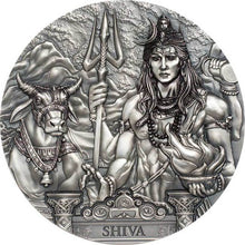 Load image into Gallery viewer, 2020 Cook Islands 3 oz Silver SHIVA PROTECTOR OF THE UNIVERSE | ZM | Zion Metals
