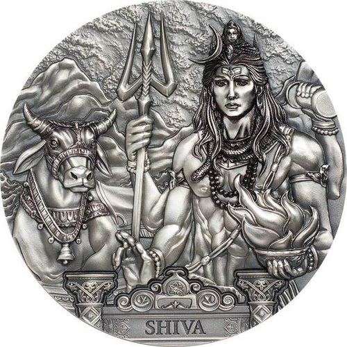 2020 Cook Islands 3 oz Silver SHIVA PROTECTOR OF THE UNIVERSE | Zion Metals