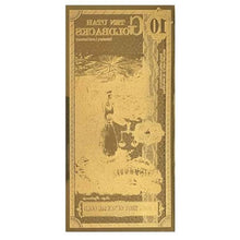 Load image into Gallery viewer, 10 Utah Goldback (5 Pack) - Aurum Gold Note (24k) - ZM
